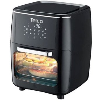 Φριτέζα-Φούρνος αέρος Telco χωρητικότητας 13L-1700Watt-Οθόνη αφής και Προεγκατεστημένα προγράμματα