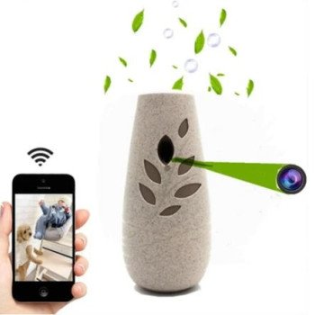 Κρυφή Κάμερα IP Αρωματικό Χώρου WiFi με Live Streaming