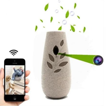Κρυφή Κάμερα IP Αρωματικό Χώρου WiFi με Live Streaming