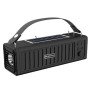Ηλιακό επαναφορτιζόμενο ηχείο Bluetooth/FM/MP3 με ενσωματωμένο φακό