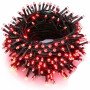 100 LED  Χριστουγεννιάτικα λαμπάκια 10m κόκκινο με πράσσινο καλώδιο