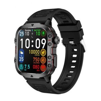 Bluetooth Smartwatch sports fitness tracker με οθόνη 1,96 ιντσών