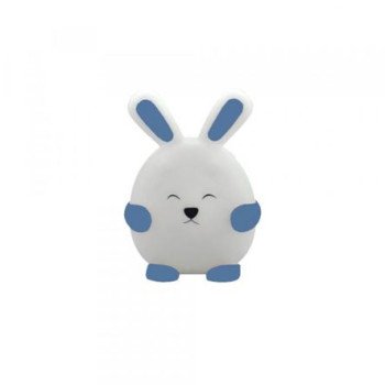 Παιδικό φωτιστικό νυκτός Led κουνελάκι με φωτοκύτταρο μωβ