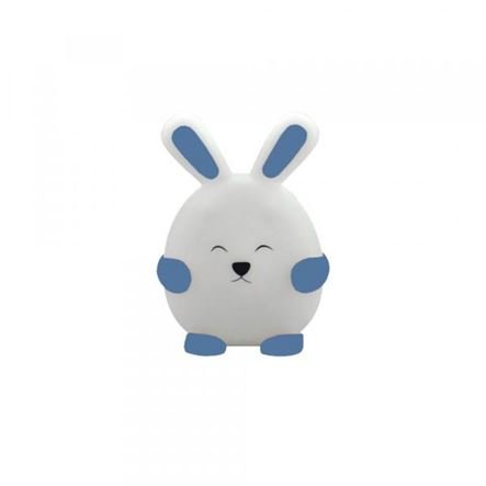 Παιδικό φωτιστικό νυκτός Led κουνελάκι με φωτοκύτταρο μωβ