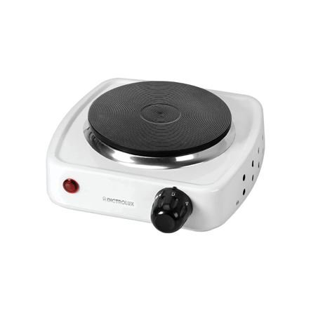 Ηλεκτρική εστία μονή 500W με διάμετρο 10,5cm 619902 DICTRO LUX λευκή