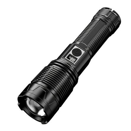 Επαναφορτιζόμενος φακός led με zoom - μεγάλη αυτονομία και εμβέλεια έως 1000 μέτρα