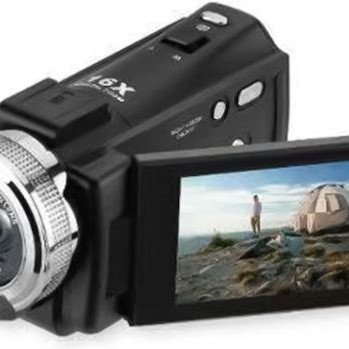Βιντεοκάμερα 16X Full HD (1080p) Αισθητήρας CMOS-αποθήκευση σε κάρτα μνήμης με Οθόνη 3"