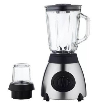 Μπλέντερ 700W με μύλο αλέσματος γυάλινη κανάτα 1,5 Lt Inox