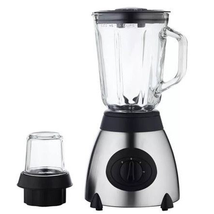 Μπλέντερ 700W με μύλο αλέσματος γυάλινη κανάτα 1,5 Lt Inox