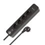 Πολύπριζο 4 θέσεων με 2 x USB-C και διακόπτη BRENNENSTUHL 1153240106 Ecolor μάυρο