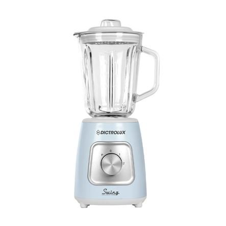 Μπλέντερ 1000W 1,5Lt Γυάλινη Κανάτα 878508 DX-2103 Swing DICTRO LUX Celeste