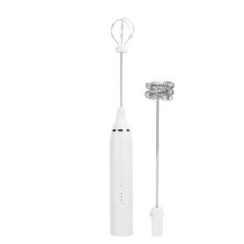 Μίνι αναδευτήρας με διπλή κεφαλή και σύρμα για αυγό