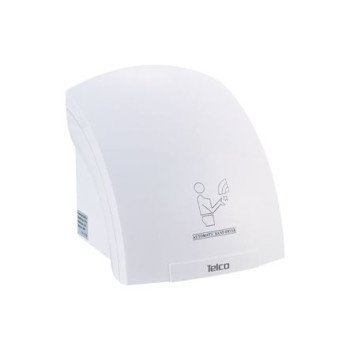 Στεγνωτήρας χεριών πλαστκός ABS 1800W 8609 TELCO Λευκός