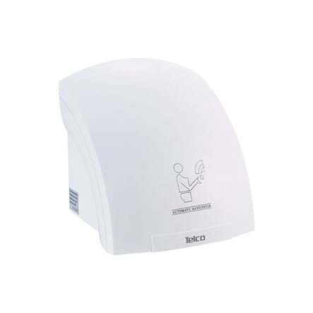 Στεγνωτήρας χεριών πλαστκός ABS 1800W 8609 TELCO Λευκός