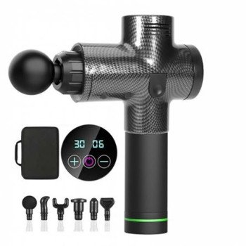 Πιστόλι μασάζ για τα πόδια, το σώμα & τα χέρια με δόνηση Carbon