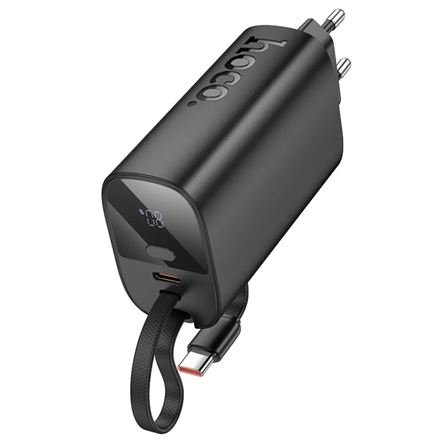 Power Bank 5000mAh PD20W QC3.0A + φορτιστής ρεύματος με 1xUSB-C και καλώδιο Type-C 2 σε 1