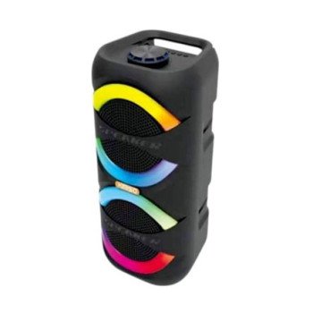 Φορητό ηχείο Bluetooth 40W RMS, AUX-IN, 3.5mm, BT 5.3, USB, micro SD, ραδιόφωνο, υποδοχή μικροφώνου με LED φωτισμό