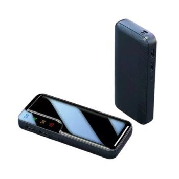 Powerbank  8.000mah με 2 θύρες USB-A και είσοδο micro USB με ψηφιακή ένδειξη μπαταρίας