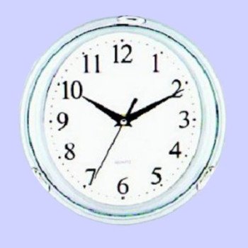 Ρολόϊ τοίχου μπαταρίας αθόρυβο ιδανικό και για εκτύπωση