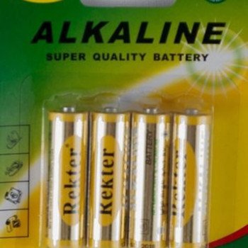 Μπαταρία αλκαλική ΑΑ - LR6 μέγεθος μινιόν (4 τεμάχια) OEM