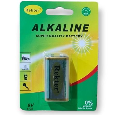 Μπαταρία αλκαλική 9 volt OEM