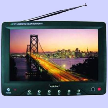 Φορητή τηλεόραση αναλογική - Μόνιτορ 9,8" TFT LCD για το σπίτι - Αυτοκίνητο