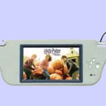 Μόνιτορ TFT οθόνη 7" τοποθέτηση στο σκίαστρο αυτοκινήτου