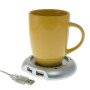 Βάση για ζεστό καφέ - ρόφημα - Warmer Cup Usb Hub 4 θέσεων