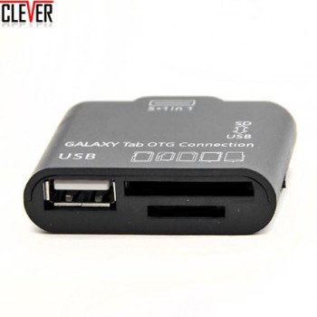 Card reader - USB κονέκτορας για Samsung Galaxy Tab (Δείτε σχετικό video)