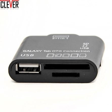 Card reader - USB κονέκτορας για Samsung Galaxy Tab (Δείτε σχετικό video)