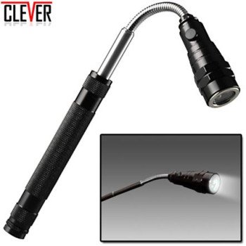 Τηλεσκοπικός μαγνητικός βραχίονας με LED φακό [Δείτε σχετικό video]