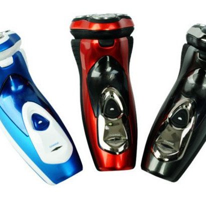 Ξυριστική μηχανή αδιάβροχη επαναφορτιζόμενη 3 κεφαλών