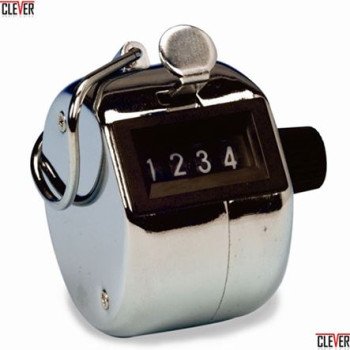 Μετρητής χειρός μηχανικός μετρήστε εύκολα και απλά αντικείμενα - άτομα - καταστάσεις - ψήφους - παραγωγή κ.λ.π. (Δείτε το βίντεο)