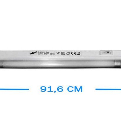 Φωτιστικό τοίχου - οροφής 21 Watt με λάμπα τύπου Τ5