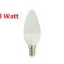 Λάμπα LED E14 κερί 3W Θερμό φως