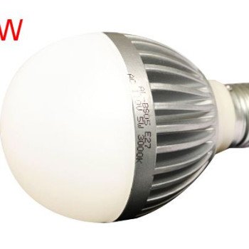 Λάμπα LED E27 5W με ψύκτρα από κράμα αλουμινίου Ψυχρό φως