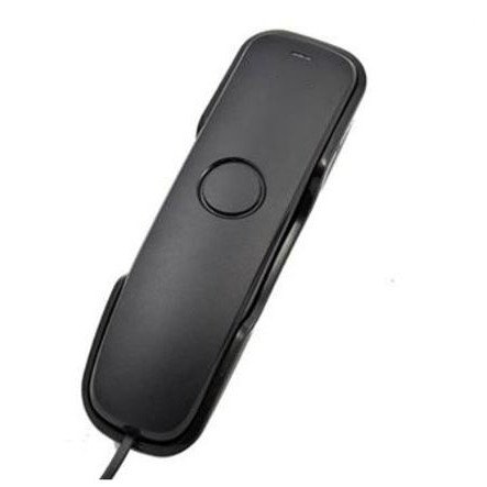 Τηλέφωνο γόνδολα γραφείου - τοίχου με 12 μνήμες (μαύρο χρώμα)