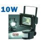 Προβολέας LED 10W με ανιχνευτή κίνησης υψηλής φωτεινότητας 80% οικονομία κατανάλωσης σε σχέση με έναν συμβατικό προβολέα αντίστοιχης φωτεινότητας