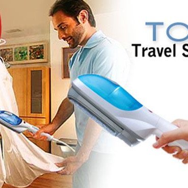 Σίδερο - βούρτσα ατμού ταξιδίου -  tobi travel steamer (Δείτε το βίντεο)
