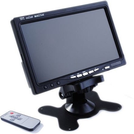 Μόνιτορ TFT  7" αυτοκινήτου - σπιτιού με τηλεχειριστήριο