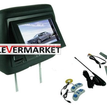 ΠΡΟΣΚΕΦΑΛΟ ΑΥΤΟΚΙΝΗΤΟΥ ΟΘΟΝΗ 7" ΜΕ DVD ΚΑΙ ΠΑΙΧΝΙΔΙΑ