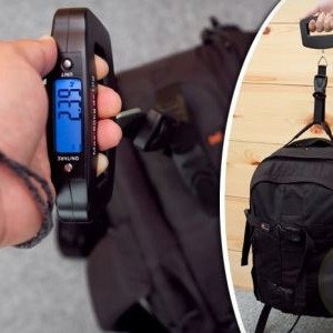 Ζυγαριά αποσκευών ψηφιακή με χειρολαβή διαβάθμιση - στρογγυλοποίηση ανά 10 γραμμάρια