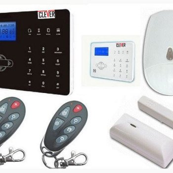 Ασύρματος συναγερμός GSM - PSTN με 2 τηλεχειριστήρια - 1 ασύρματη παγίδα - 1 ασύρματο ραντάρ