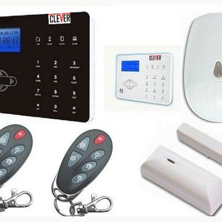 Ασύρματος συναγερμός GSM - PSTN με 2 τηλεχειριστήρια - 1 ασύρματη παγίδα - 1 ασύρματο ραντάρ