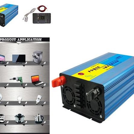 Inverter καθαρού ημιτόνου 1.000 watt για το αυτοκίνητο - σκάφος μετατρέπει τα 12 volt σε 220 volt