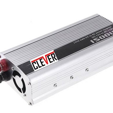 Inverter αυτοκινήτου 1500 watt μετατρέπει τα 12V σε 220V