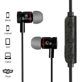 Ασύρματα Bluetooth ακουστικά μαγνητικά ένα κόσμημα στο λαιμό σας  OΕM (Δείτε βίντεο)