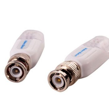Video balun Passive Single Channel UTP CAT5 CCTV camera BNC male (2 τεμάχια)