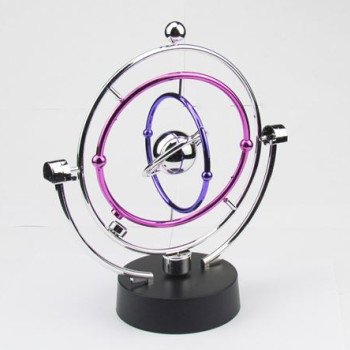 Μαγνητικό διακοσμητικό γραφείου απεικονίζει το ηλιακό σύστημα - άτομο με αέναη κίνηση