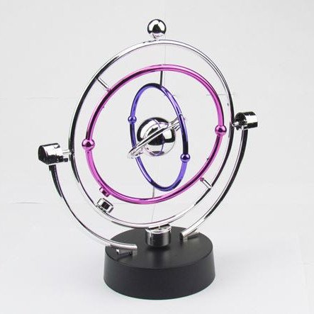 Μαγνητικό διακοσμητικό γραφείου απεικονίζει το ηλιακό σύστημα - άτομο με αέναη κίνηση